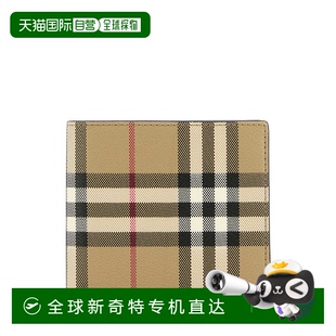 格紋雙折錢包 1h可退 男士 香港直邮Burberry 8113131 巴宝莉