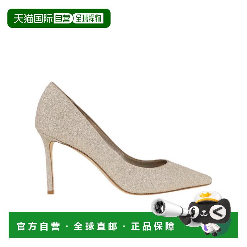 1h可退 Jimmy Choo 金属感鞋跟高跟鞋 J000179769OO1642LIGHTSOFT