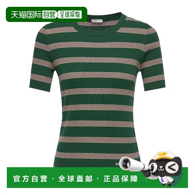 香港直邮Moncler 短袖针织T恤 L10939C00027M9371
