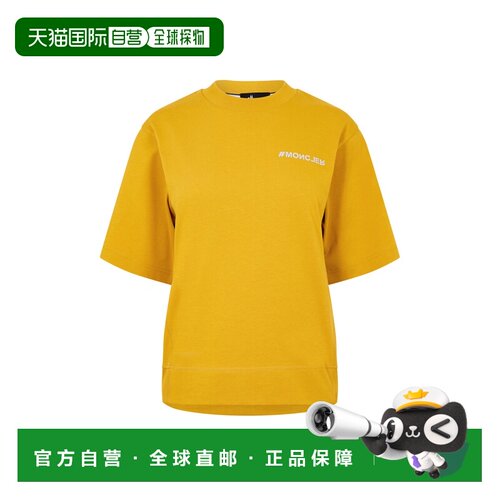 1h可退 香港直邮MONCLER 女士T恤 J20988C0000483927123YELLOW SS