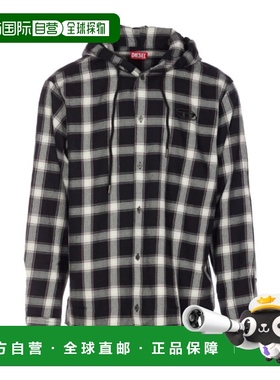 香港直邮26SS Logo格子衬衫 Men