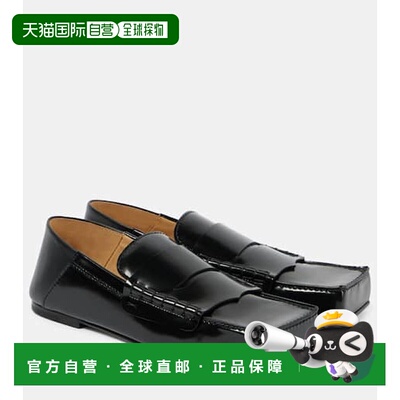 1h可退 香港直邮Jacquemus 女士 Les Mocassins Carre 皮质乐福鞋