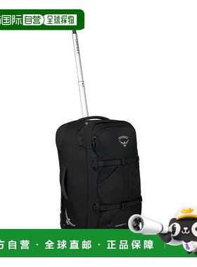自营欧洲直邮Osprey FarpointWheeled Travel CarryOn男士黑色尼