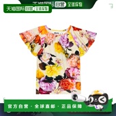 童装 1h可退 colorful花 Rachel 印花棉混纺衫 香港直邮Molo 女童