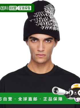 香港直邮Y-3 男士 黑色 Merch 毛线帽 KD0181 black黑色 舒适时尚