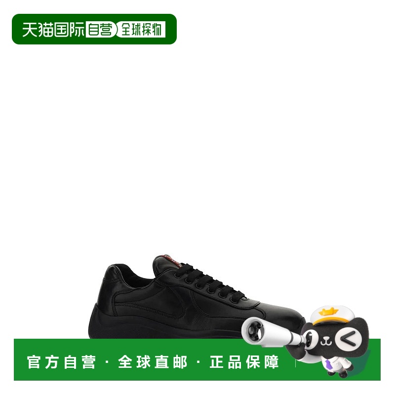 1h可退 欧洲直邮prada 男士 时尚休闲鞋普拉达运动鞋正品百搭舒适