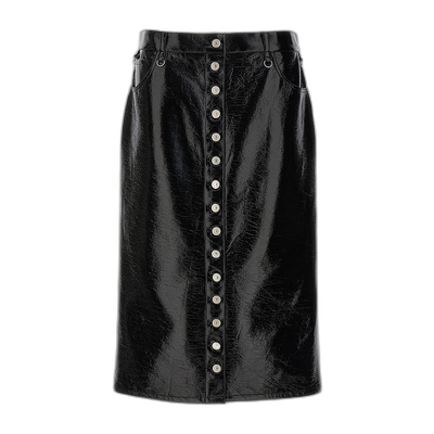 香港直邮Courreges Multiflex 中长半身裙长裙 124CJU155VY0014