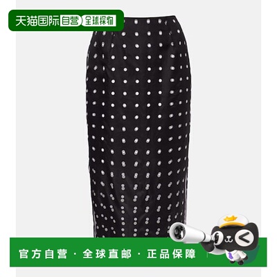 1h可退 香港直邮EMILIA WICKSTEAD 女士 Bethan 波尔卡圆点真丝塔