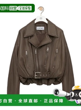 1h可退 香港直邮Loewe 长袖皮夹克 S359Y34L93