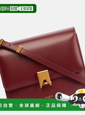 1h可退 香港直邮Alaia 女士 Le Papa 皮革肩包 red红色 舒适时尚