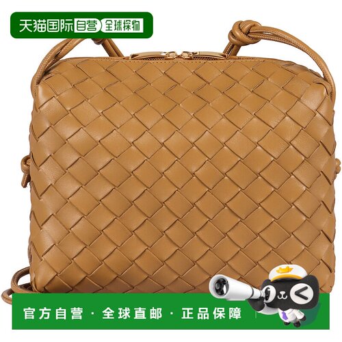 香港直邮Bottega Veneta 小号环形相机包 723548V1G11单肩包