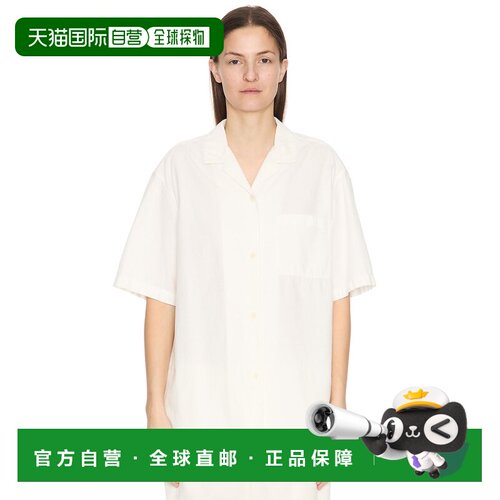 1h可退 香港直邮The Row 女士 Jorge 衬衫 8939W3872 beige米色