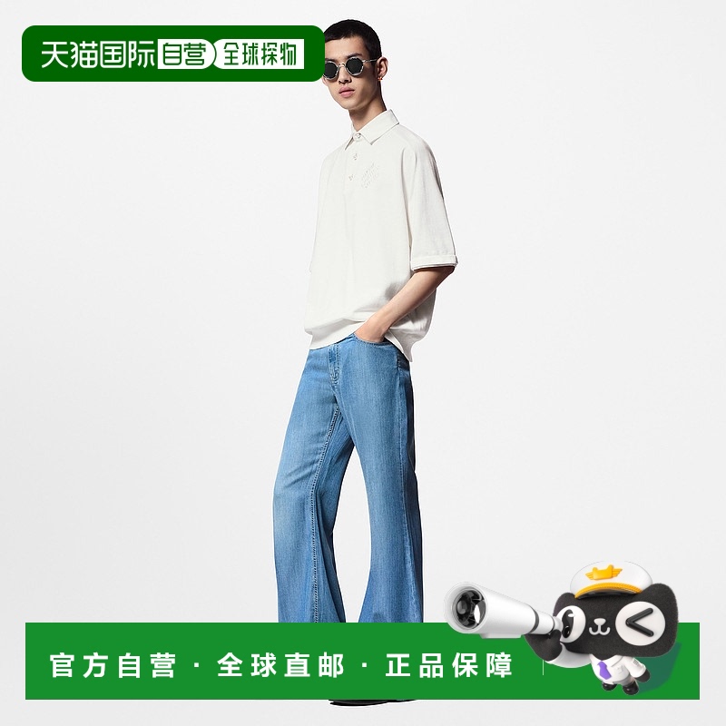 1h可退 欧洲直邮LV路易威登男士刺绣棉质舒适休闲短袖马球衫新款