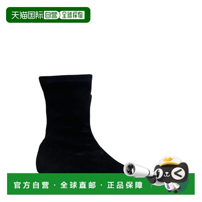 香港直邮The Row 女士 尖头短筒靴 F1545S11 black黑色 舒适时尚