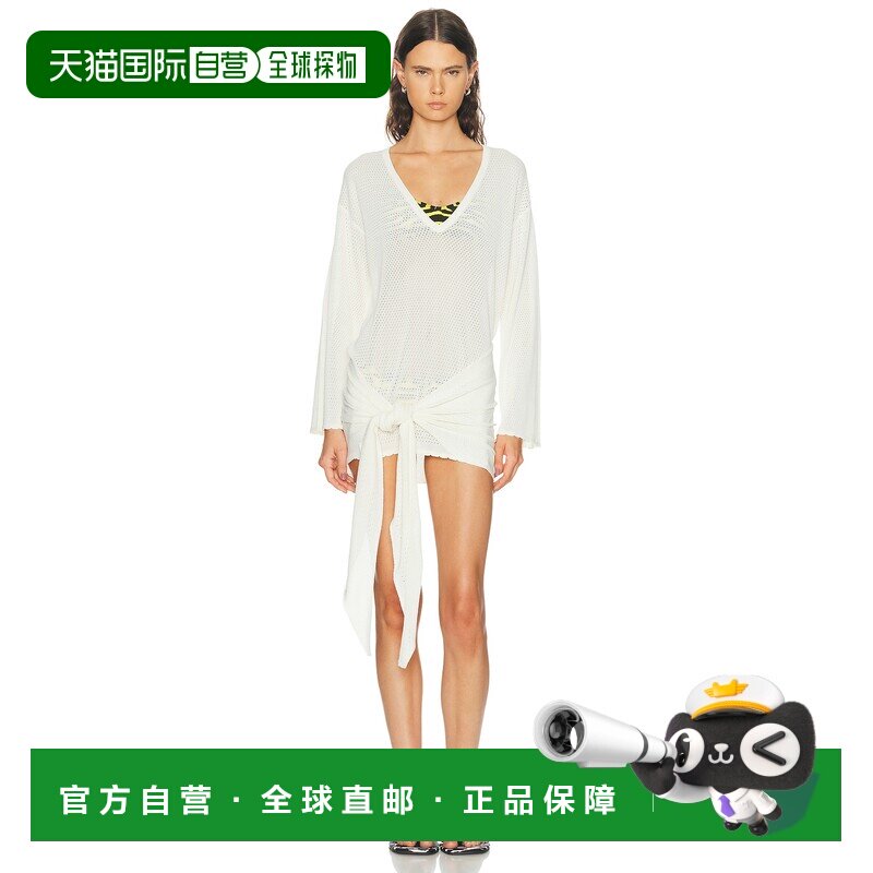 美国直邮The Attico 女士 V领迷你连衣裙 260WCA00418