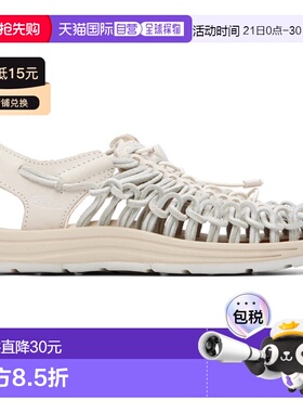 香港直邮keen 男士 灰白色 UNEEK Leather 凉鞋 1032100atmospher