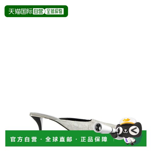 1h可退 香港直邮GUCCI 女士高跟鞋 857004FAFKU1705 SS2026 银色
