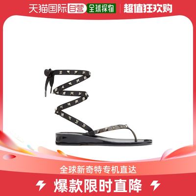【99新未使用】香港直邮Valentino 系带平底凉鞋 3W2S0HA1IXF