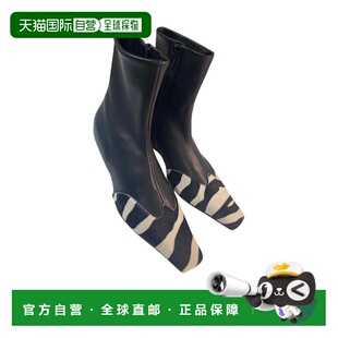 1h可退 香港直邮Khaite 方头短靴 F1068999