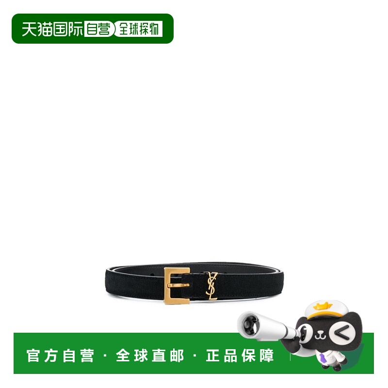 香港直邮Saint Laurent CASSANDRE 方扣细腰带 554465C0X0W