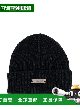 1h可退 香港直邮AUTRY 男士 MAIN UNIC 针织黑色小便帽 BEPUT7KKB