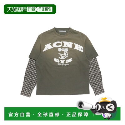 香港直邮ACNE STUDIOS 男士T恤 CL0394DSQ SS2026【付后1h可退】