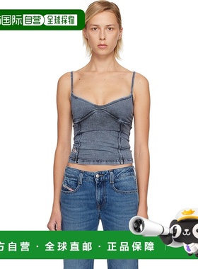香港直邮Diesel 迪赛 女士 海军蓝 T-Ony 吊带背心 A183610KIBY