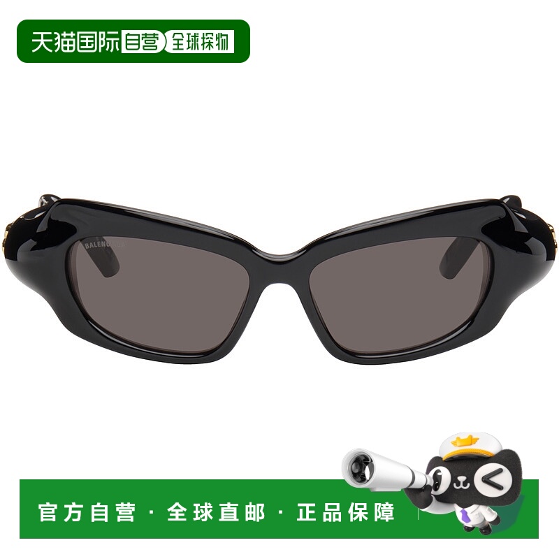 1h可退 香港直邮Balenciaga 巴黎世家 女士 黑色 Palazzo Rectang