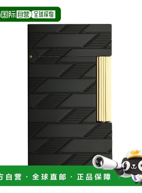 自营欧洲直邮Dupont ligne 2黄铜1872字母交织图案打火机都彭