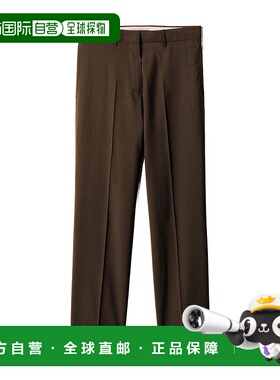 香港直邮Miu Miu 腰带环休闲裤 MP189717L4SOOO直筒裤西装裤