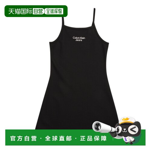 欧洲直邮Calvin Klein Jeans 女孩 STACK LOGO PUNTO STRAP 短连