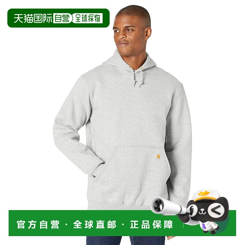 1h可退 香港直邮Carhartt 卡哈特 男士 宽松款中等重量运动衫卫衣