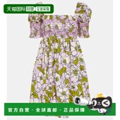 香港直邮Tory 式 Burch 伯奇 1h可退 花朵罩衫 托里 女士 棉质迷你