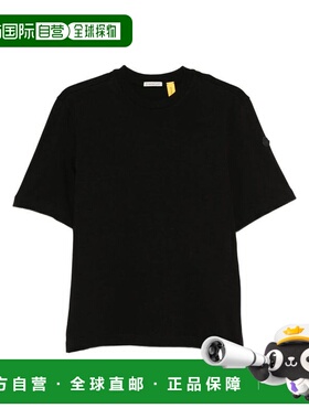 1h可退 香港直邮moncler 女士 89AUG999 T恤 89AUG999 black黑色