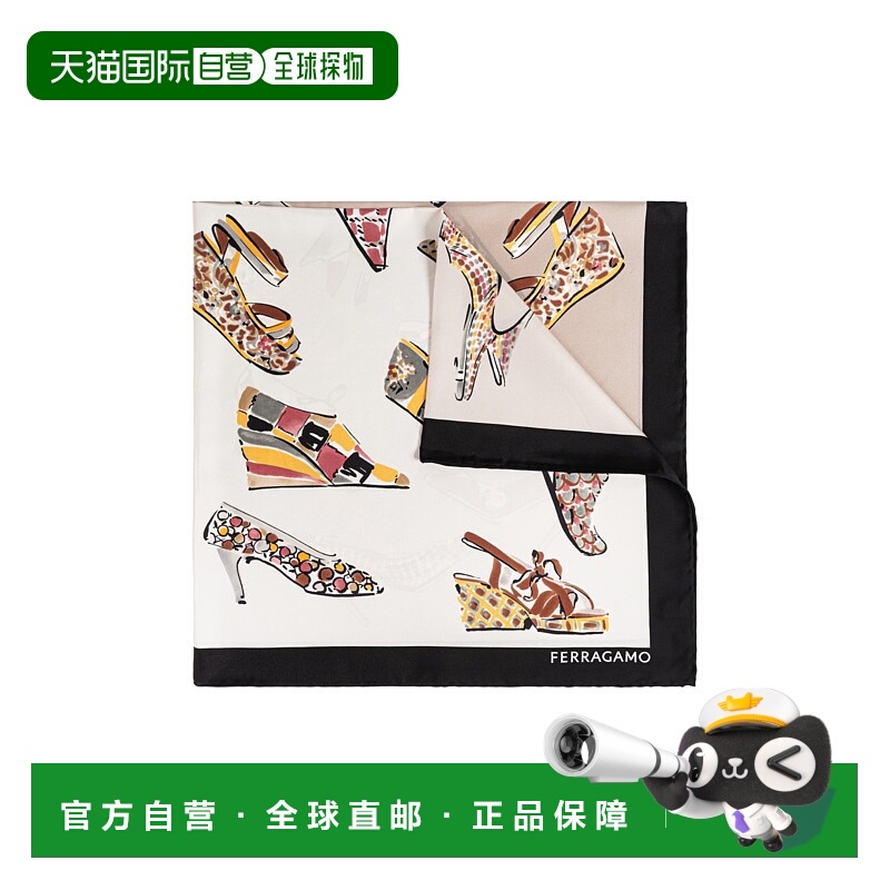 欧洲直邮ferragamo 女士 围巾披肩