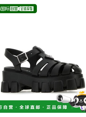 1h可退 香港直邮Prada 徽标厚底凉鞋 1X853M553LKKFFDD