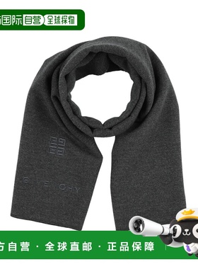 香港直邮Givenchy 纪梵希 男士 Foulards 围巾 grey灰色 舒适时尚