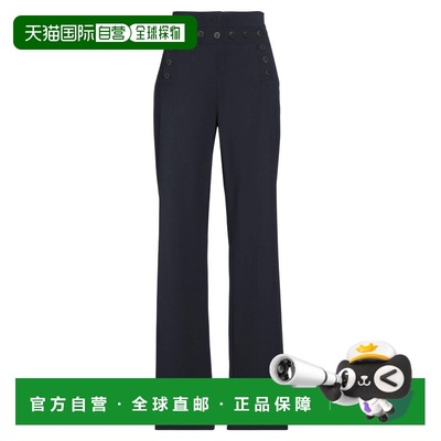 1h可退 香港直邮Weekend Max Mara 女士 喇叭裤子 blue蓝色 舒适