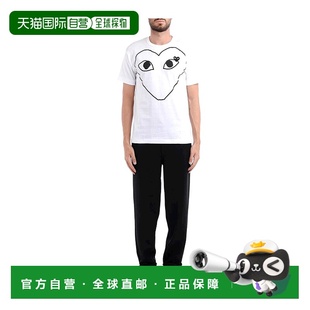 Play Garcons logo心形印花T恤 P1T102 香港直邮Comme WHITE Des