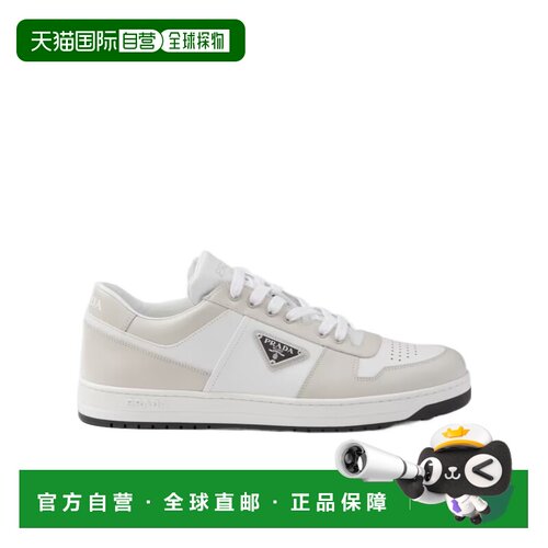 香港直邮Prada/普拉达 男士 Downtown徽标运动鞋 25支付后1h可退