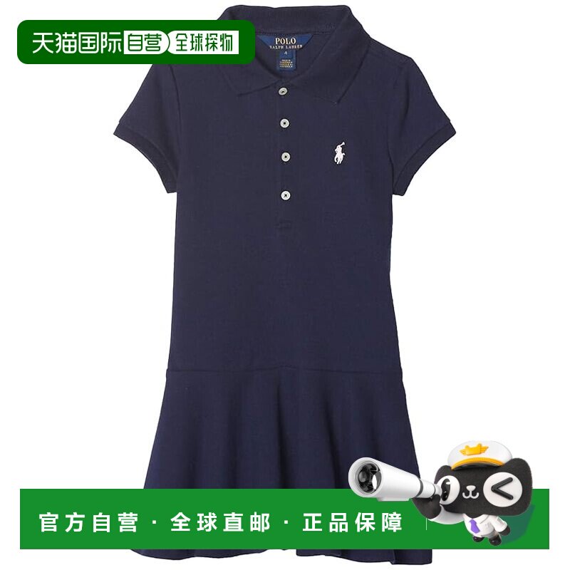 香港直邮PoloRalphLaurenPolo拉夫 劳伦女童连衣裙【付后1h可退】图片