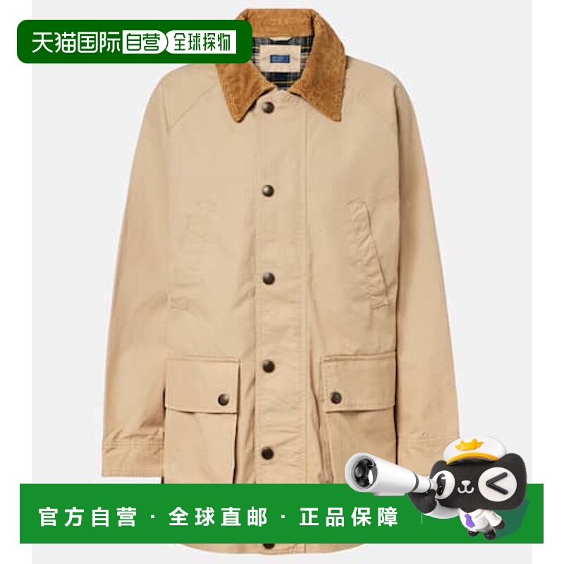 香港直邮Polo Ralph Lauren Polo 拉夫 劳伦 女士 灯芯绒饰边棉质