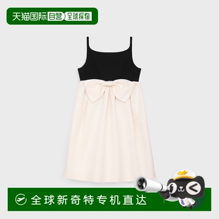 1h可退 双层羊毛绉纱铃兰连衣裙 欧洲直邮CELINE 思琳