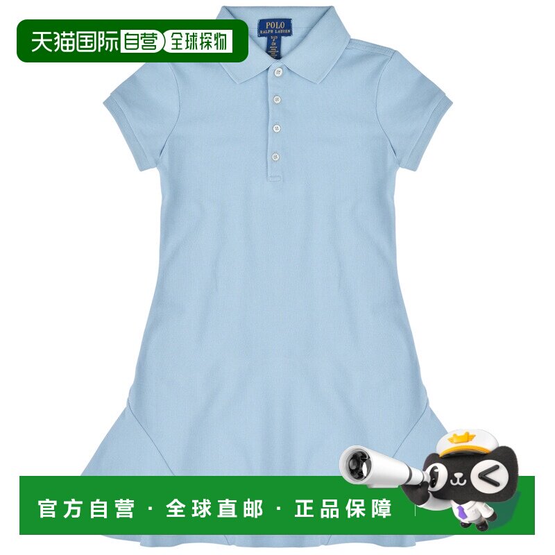 欧洲直邮Polo Ralph Lauren 拉夫劳伦 女孩衣服 短款连衣裙 春夏图片