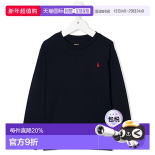 【自营】海外直邮拉夫劳伦polo ralph lauren 男童大童长袖圆领T