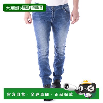香港直邮daniele alessandrini 男士 牛仔裤直筒裤