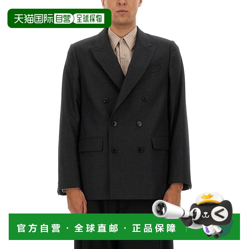 1h可退 香港直邮Dries Van Noten 德赖斯 范诺顿 男士 羊毛夹克 0