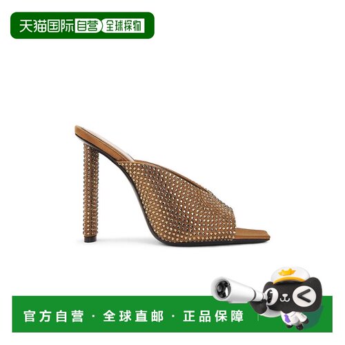 1h可退 香港直邮SaintLaurent圣罗兰SEPT女士穆勒鞋高跟鞋单鞋