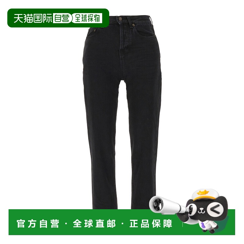 香港直邮Saint Laurent 圣罗兰 女士 直筒牛仔裤 739003Y16PF