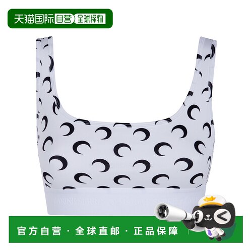 Marine Serre 月亮印花运动内衣 WUW055BCJER0001098